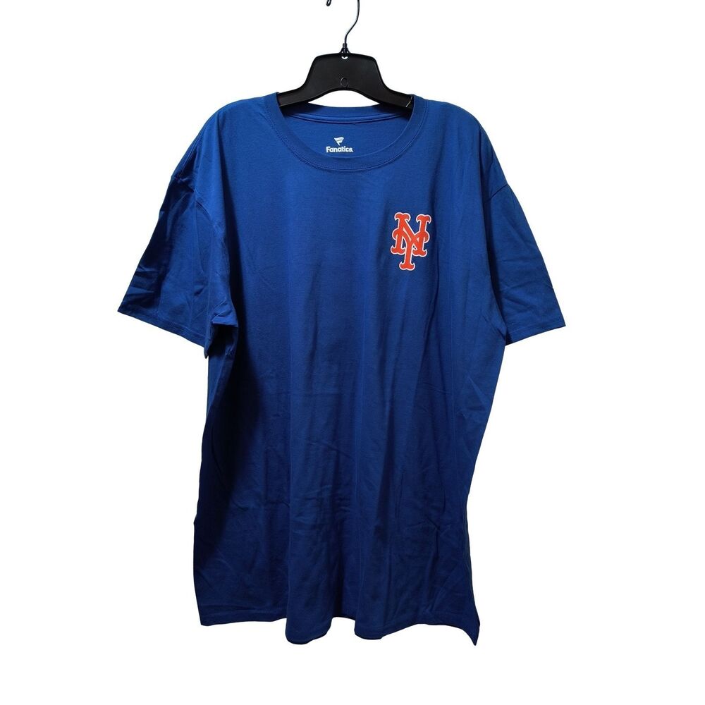 Fanatics New York Mets Number One Dad T-Shirt Men 2XL Royal Blue NWOT
